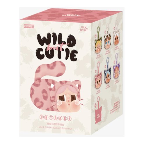 Pop Mart CRYBABY Wild but Cutie Series Vinyl Plush Pendant (Single Blind Box)