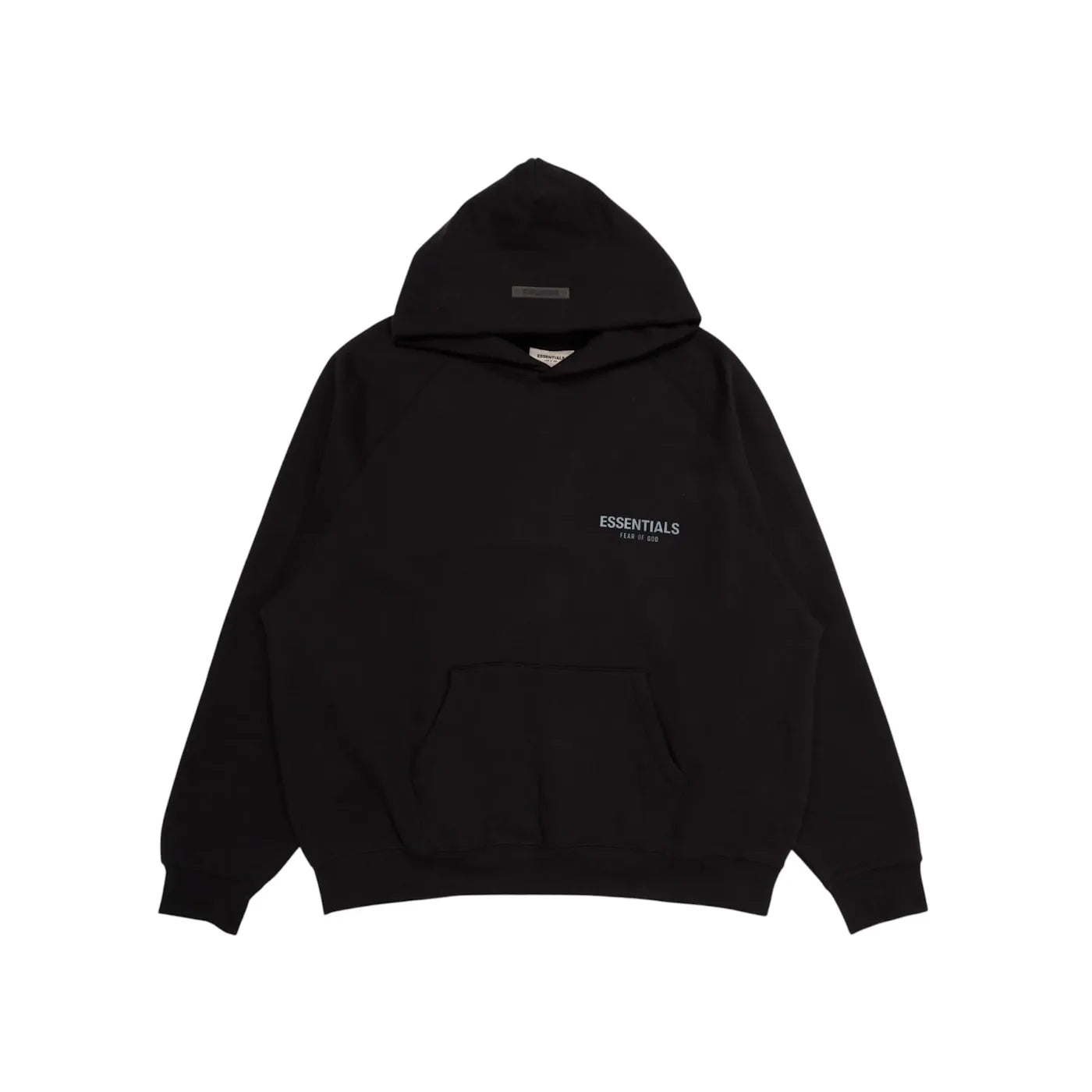Fear of God Essentials Pullover Chest Logo Hoodie Stretch Limo/Black