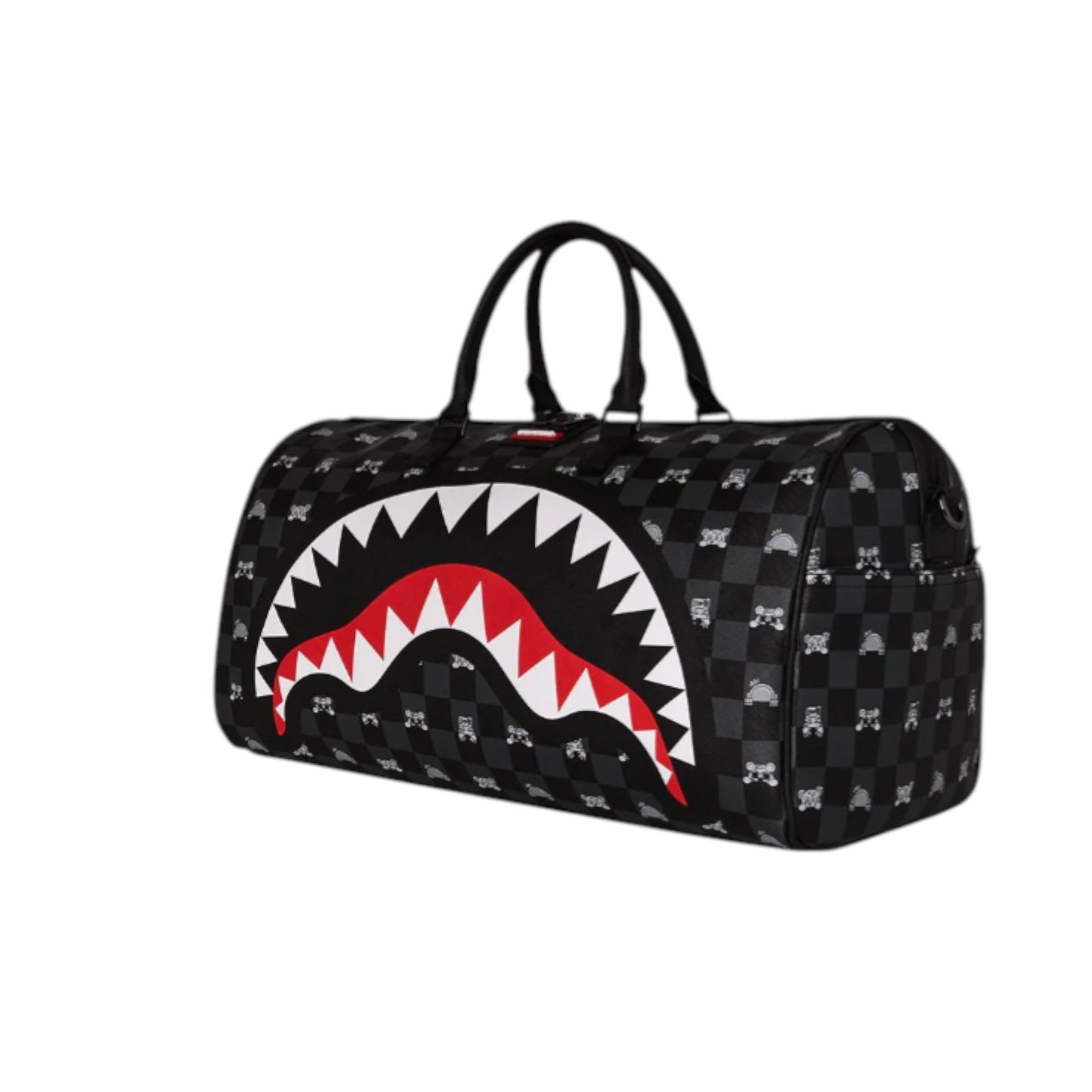 Sprayground PEEKING CHARACTER CHECK DUFFLE