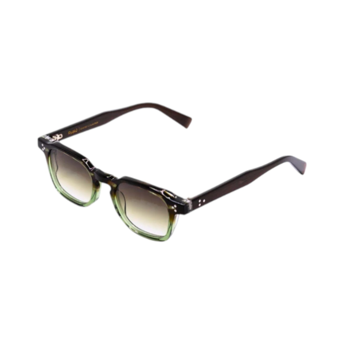 Ryoko GoldenEra – Green/Brown (Unisex Sunglasses)