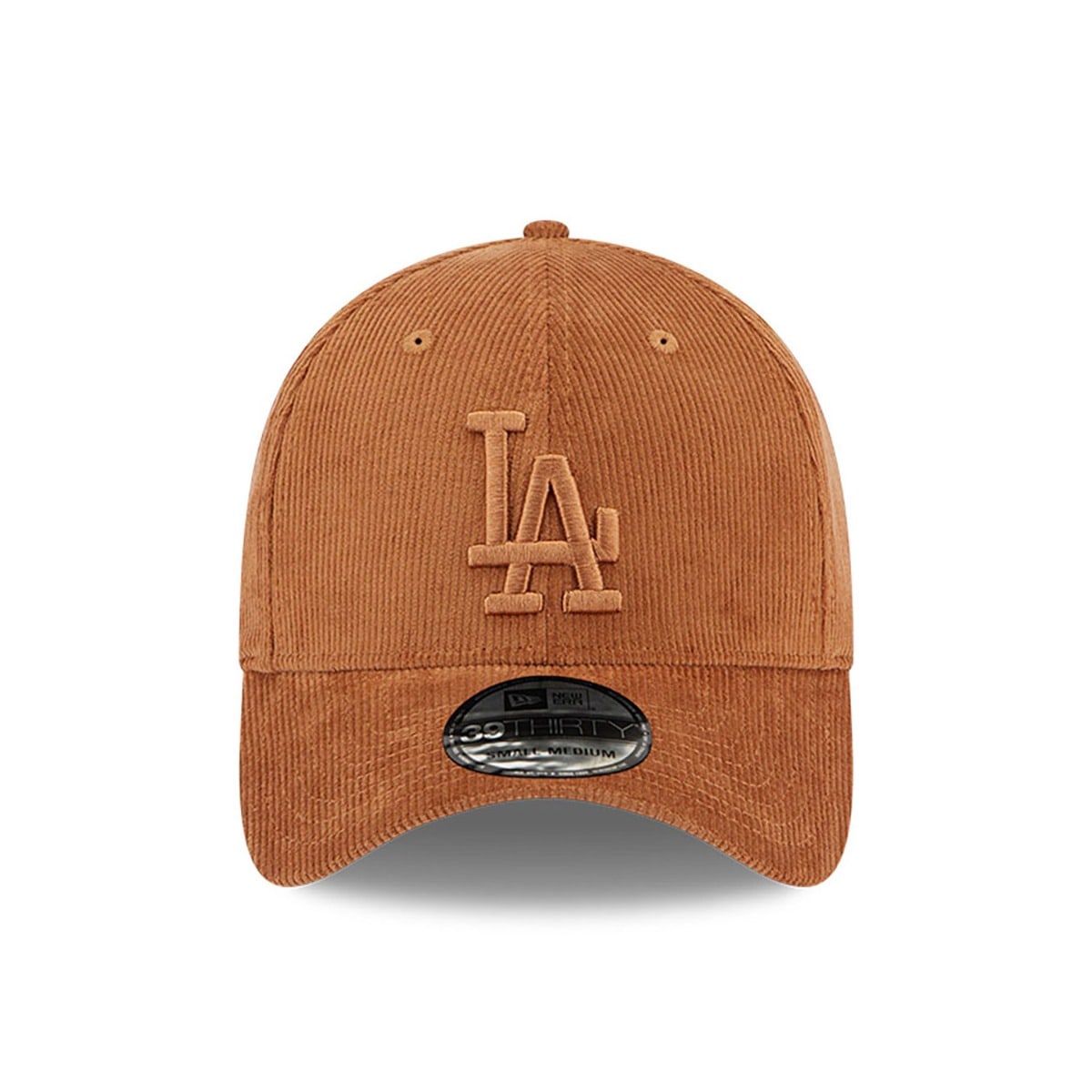 New Era Los Angels Dodgers Cords Dark Beige Fitted Hat