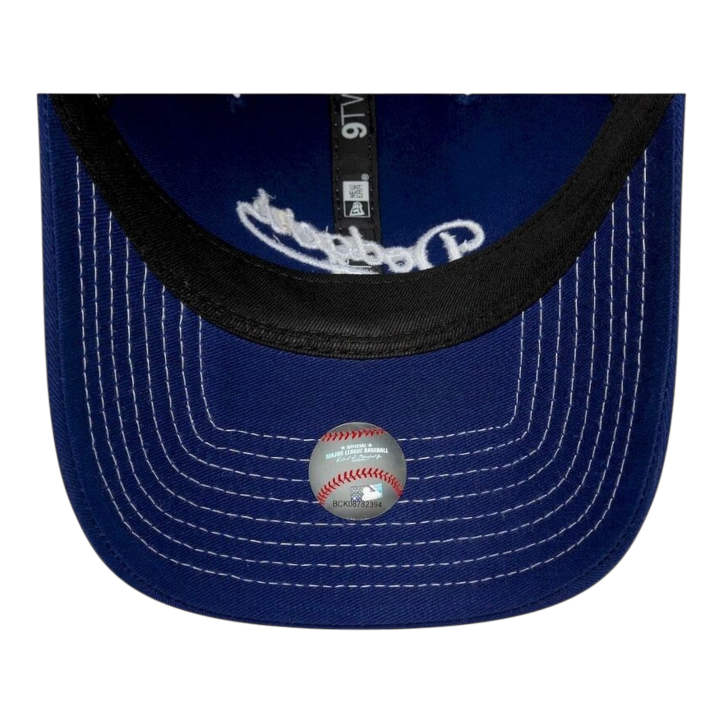 HypeSelection royal blue New Era Los Angeles Dodgers 9TWENTY cap with contrast stitching and embroidered logo.
