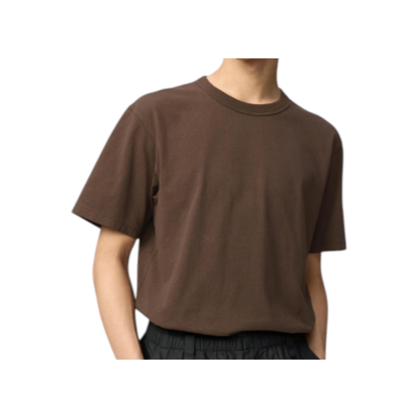 Uniqlo Crew Neck T-Shirt – Brown (Men’s / Unisex)