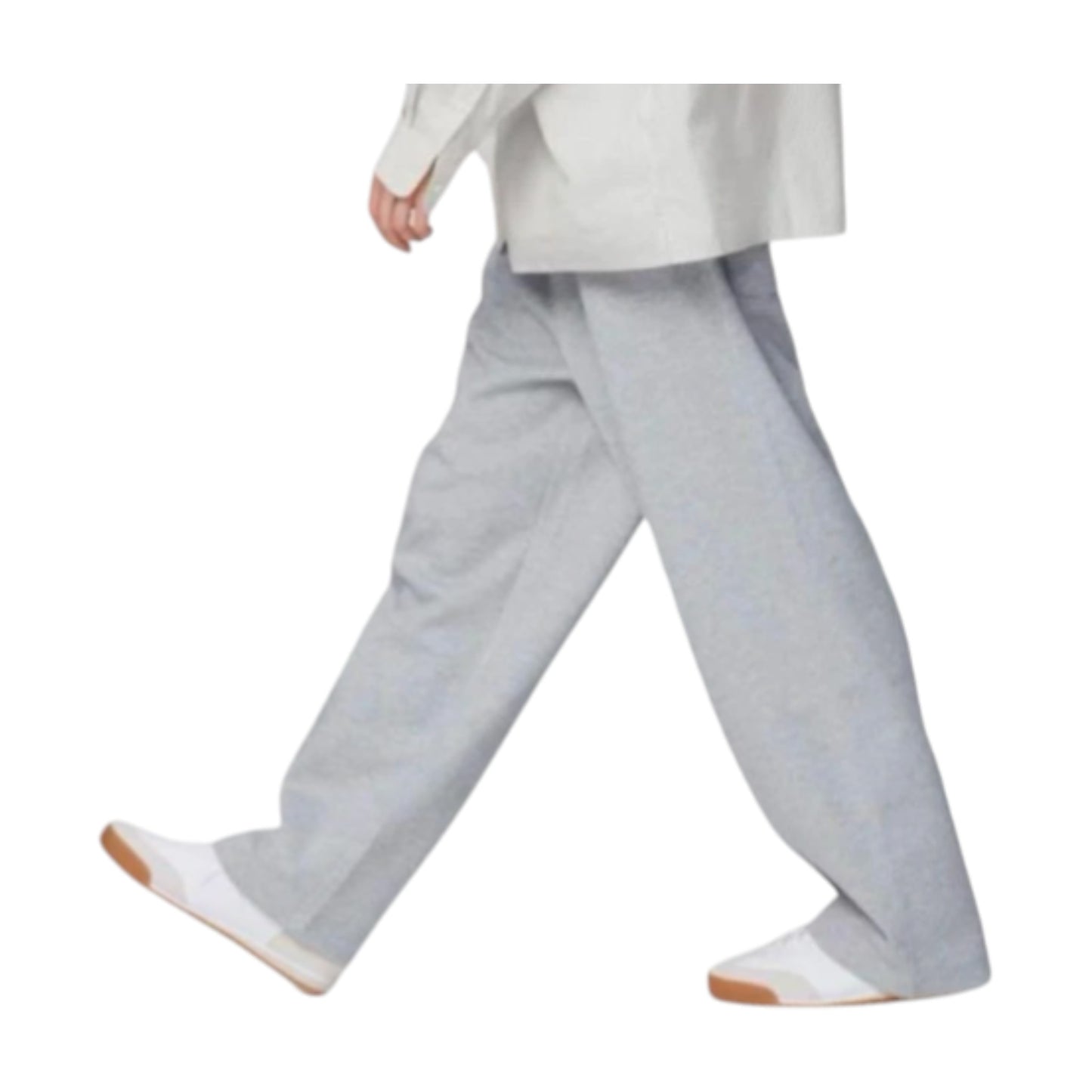 UNIQLO :C Sweat Wide Pants – Gray