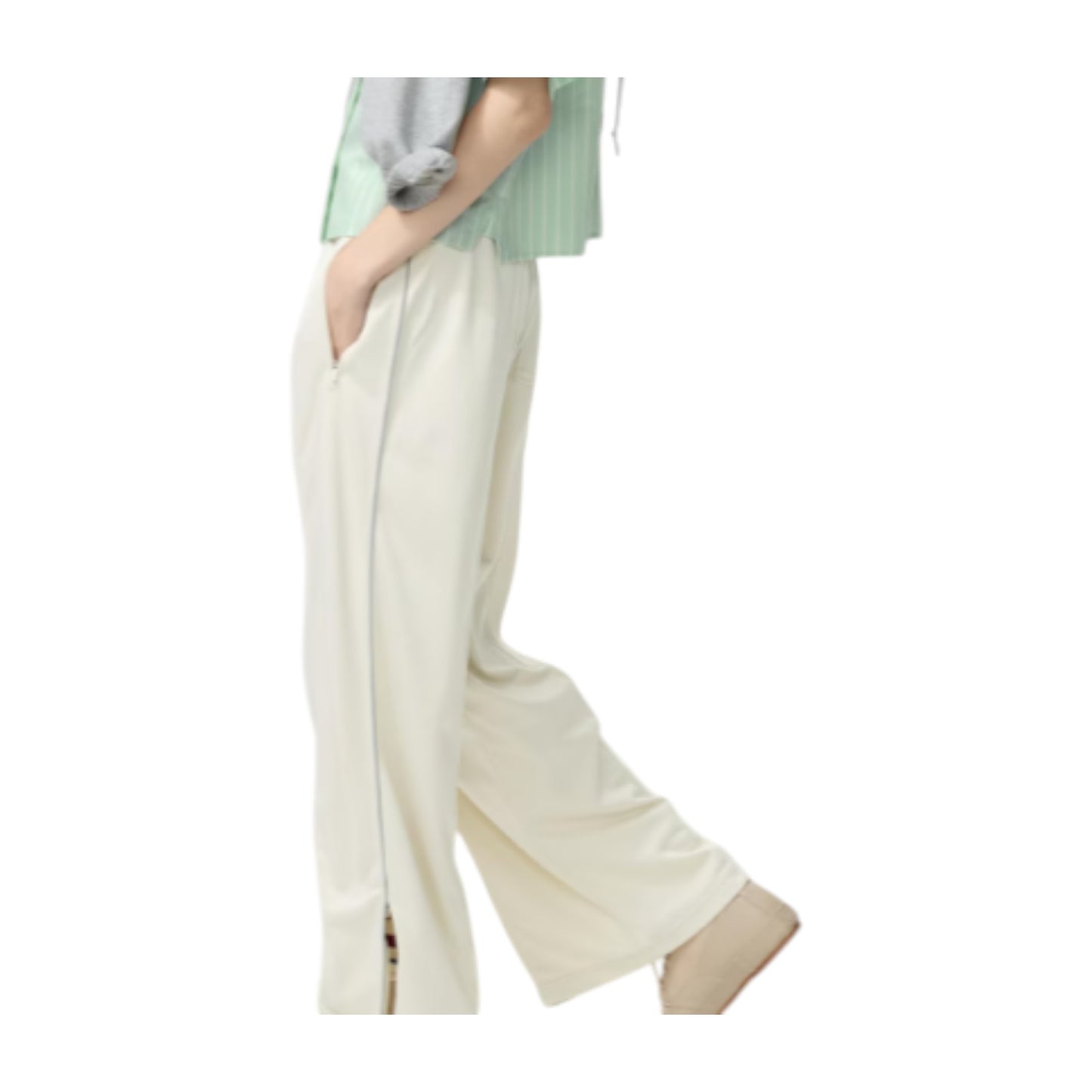 Uniqlo JW ANDERSON Track Pants – Off-White (Women’s)