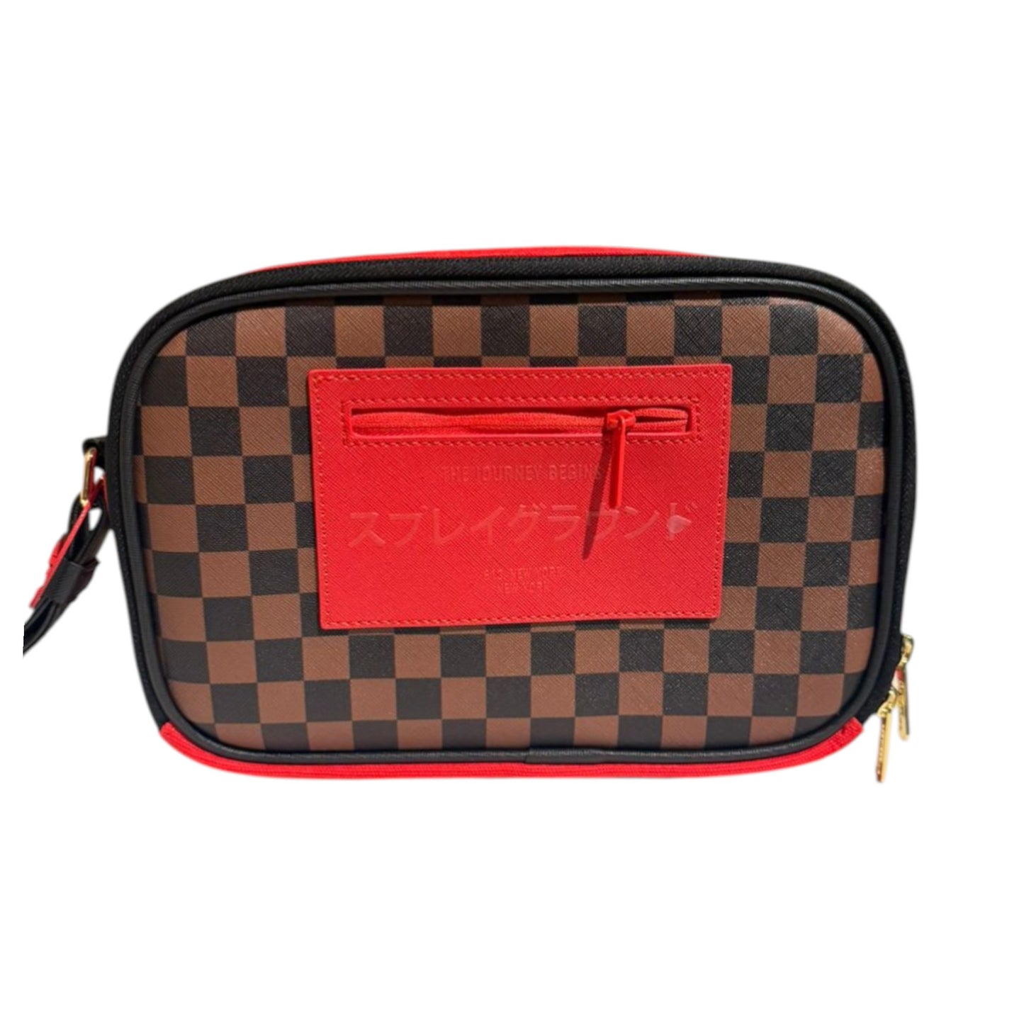 Sprayground RED REDEMPTION TOILETRY BRICK
