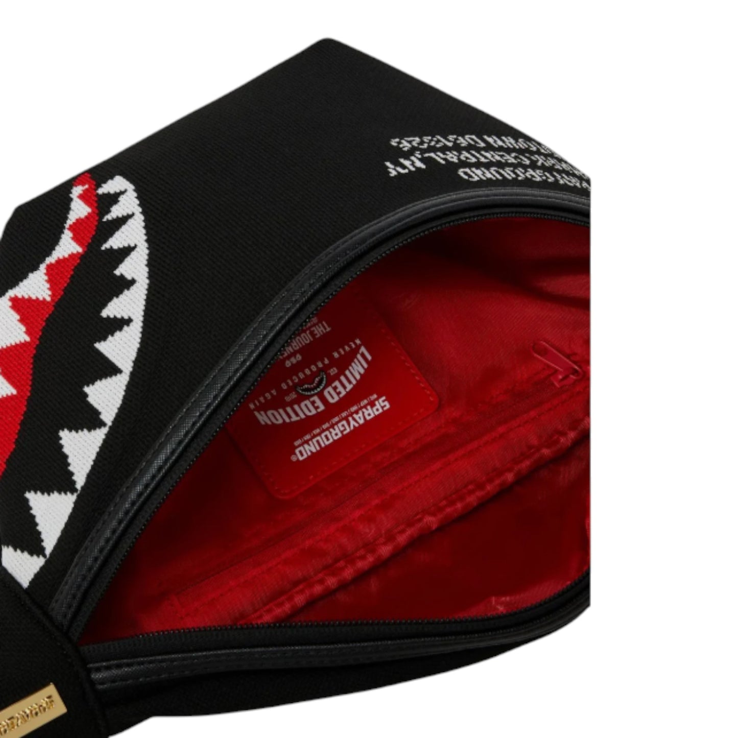 Sprayground Shark Central Knit Savvy Crossbody