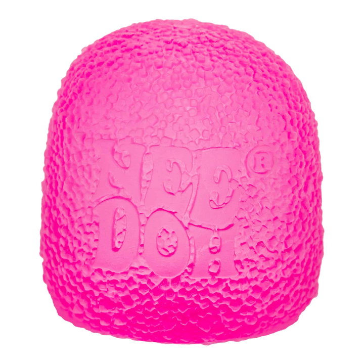 HypeSelection NeeDoh Gumdrop Pink squishy fidget toy, standalone view.