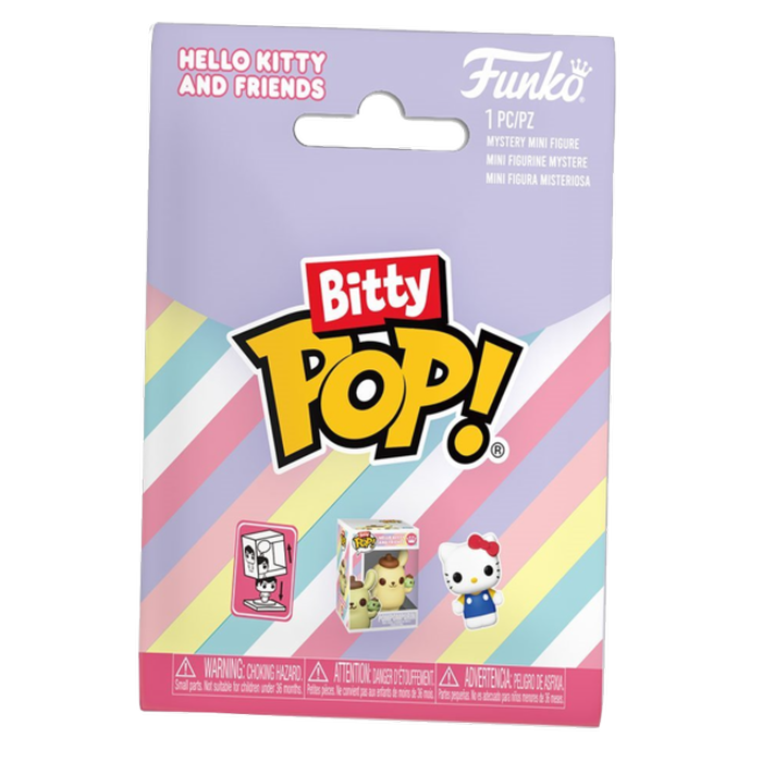 One sealed Funko Mystery Bitty Pop Hello Kitty and Friends blind bag.
