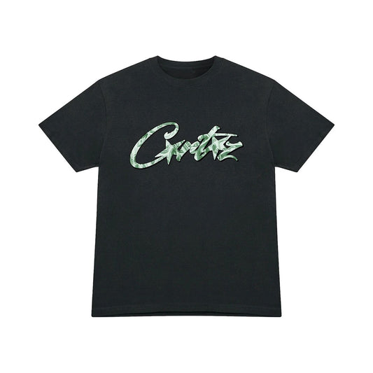 Corteiz Dollar Tee Black