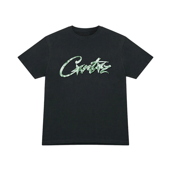 Corteiz Dollar Tee Black