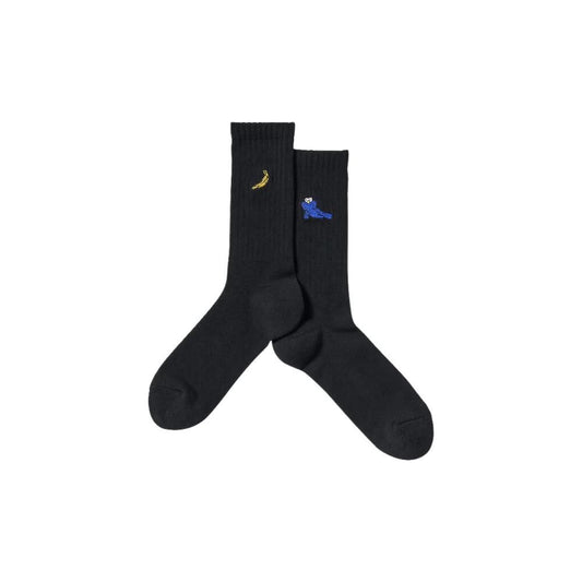 KAWS x Uniqlo Warhol 473504 Socks Black