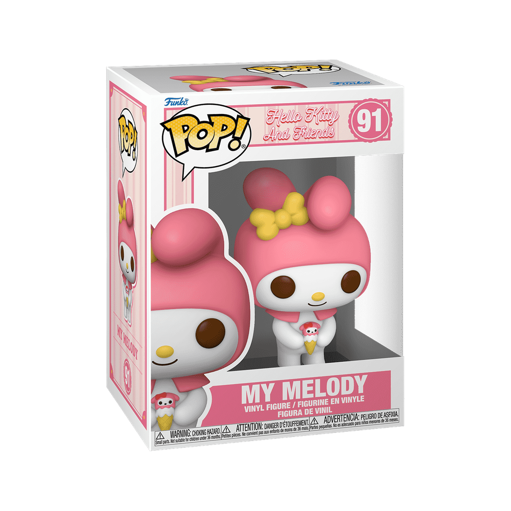 Funko Pop My Melody with Ice Cream 91 sealed box