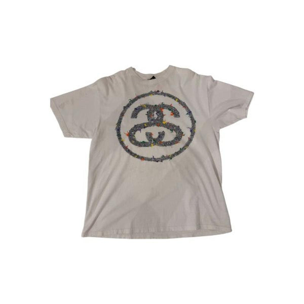 Vintage Stussy Link White Tee