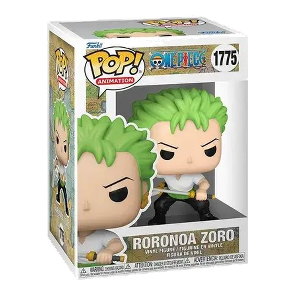 Funko Pop Roronoa Zoro Two Sword Style 1775 sealed box