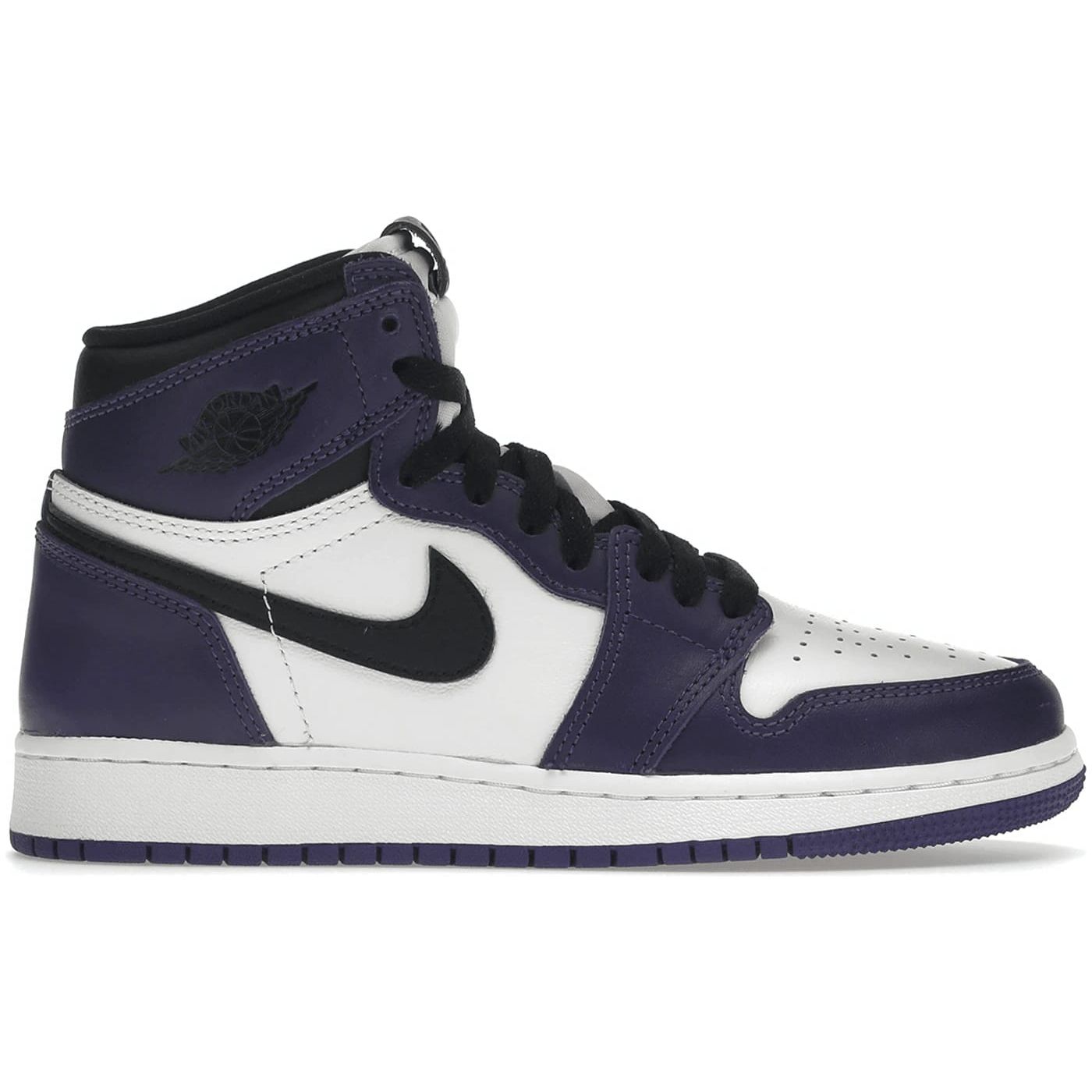 Jordan 1 Retro High Court Purple White (GS)