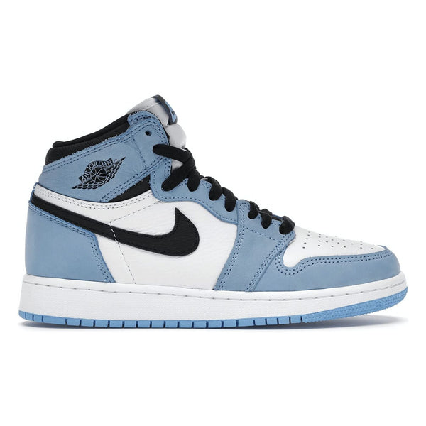 Jordan 1 Retro High White University Blue Black (GS)