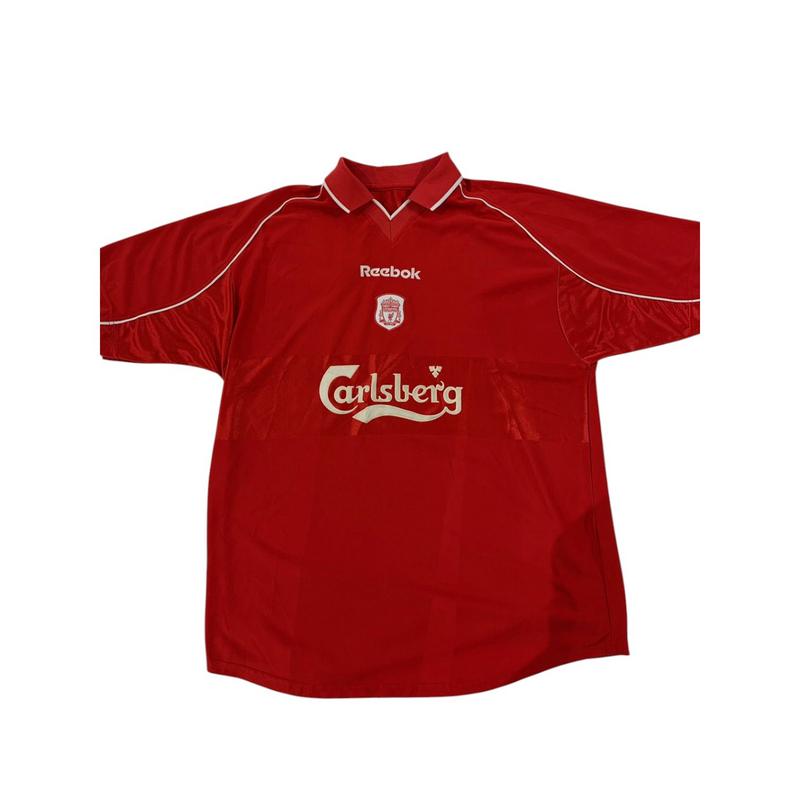 Vintage 2000-02 Liverpool Red Jersey