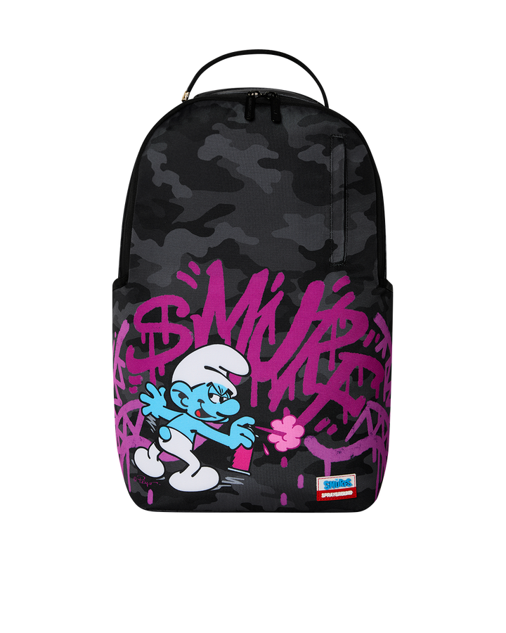 Sprayground Smurfs Shark Tag Backpack