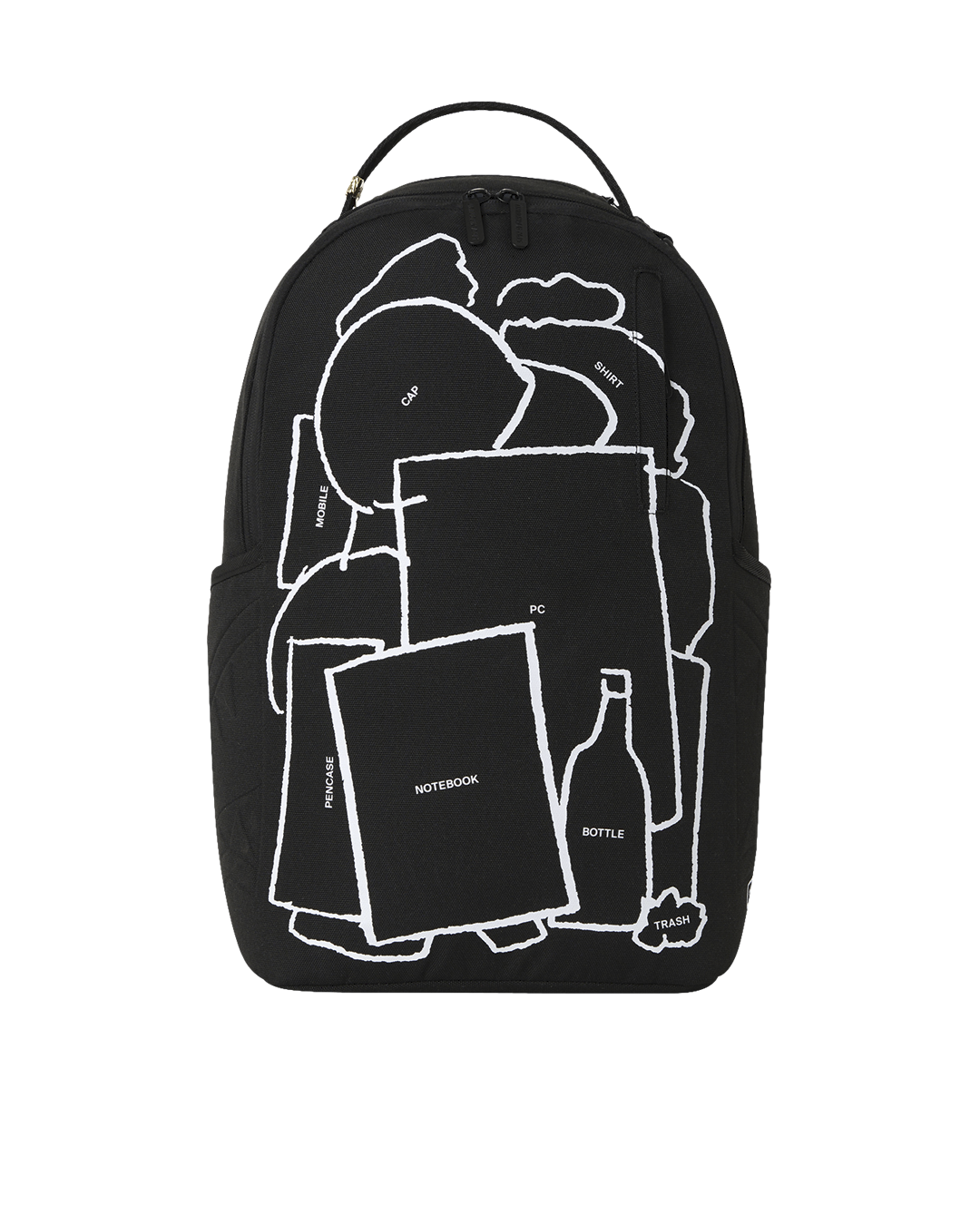 Sprayground Collaboration EMUNI Inwards Night Backpack