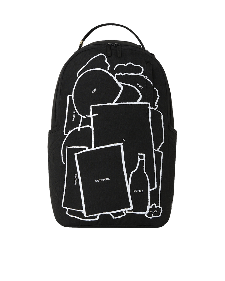 Sprayground Collaboration EMUNI Inwards Night Backpack