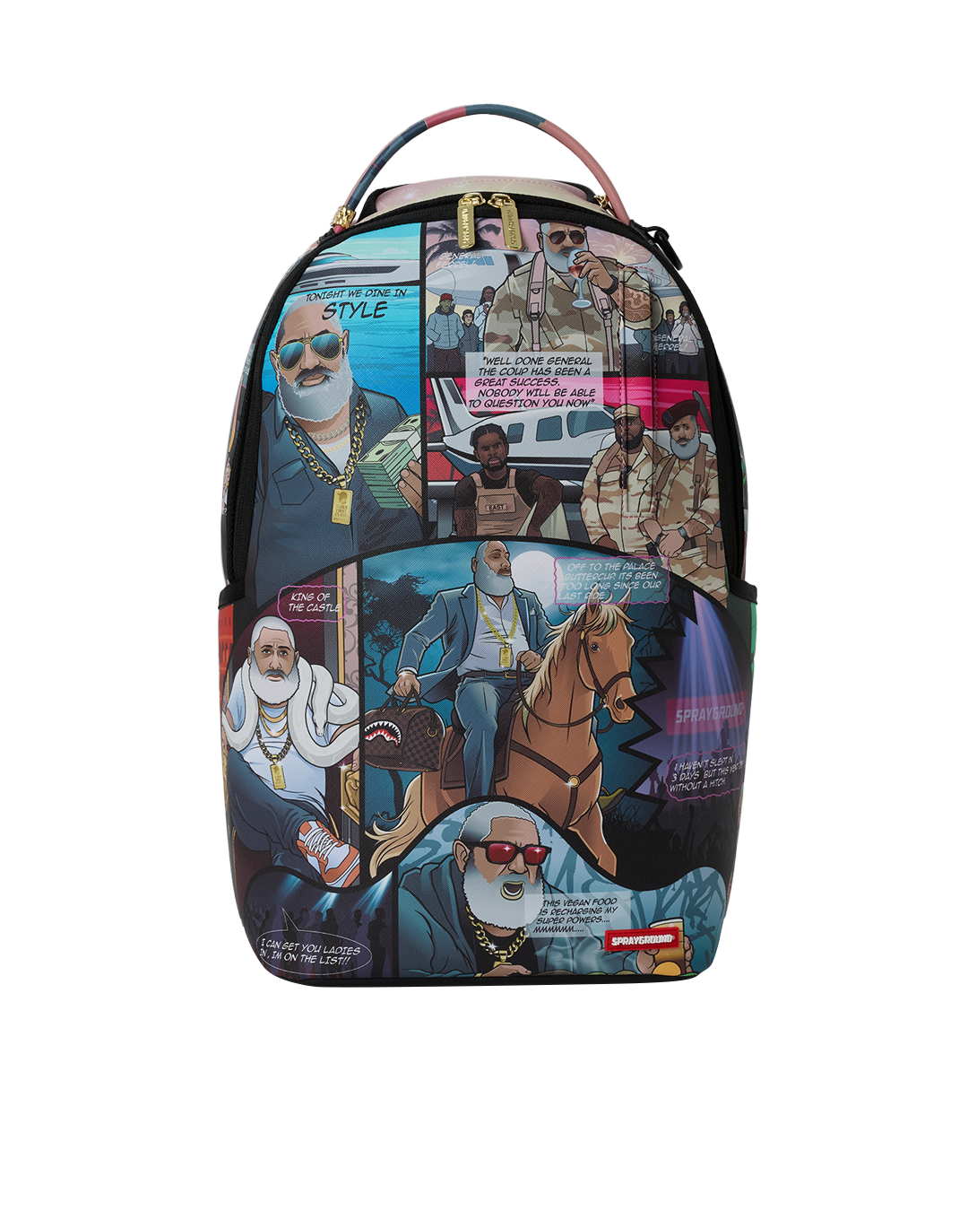 Sprayground James First Class Comic Backpack