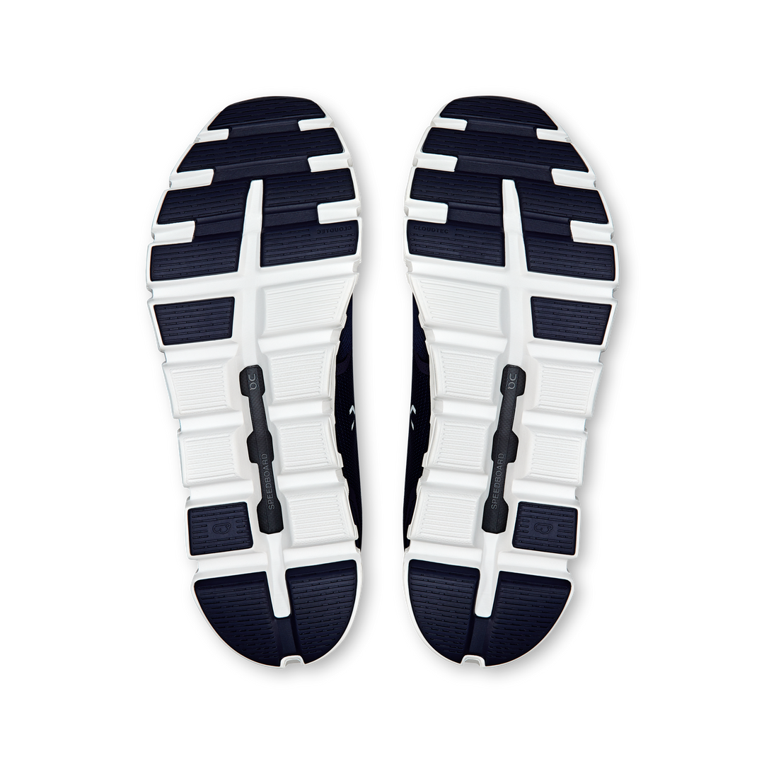 On Cloud 6 – Midnight / White 3MF10070692 – outsole view