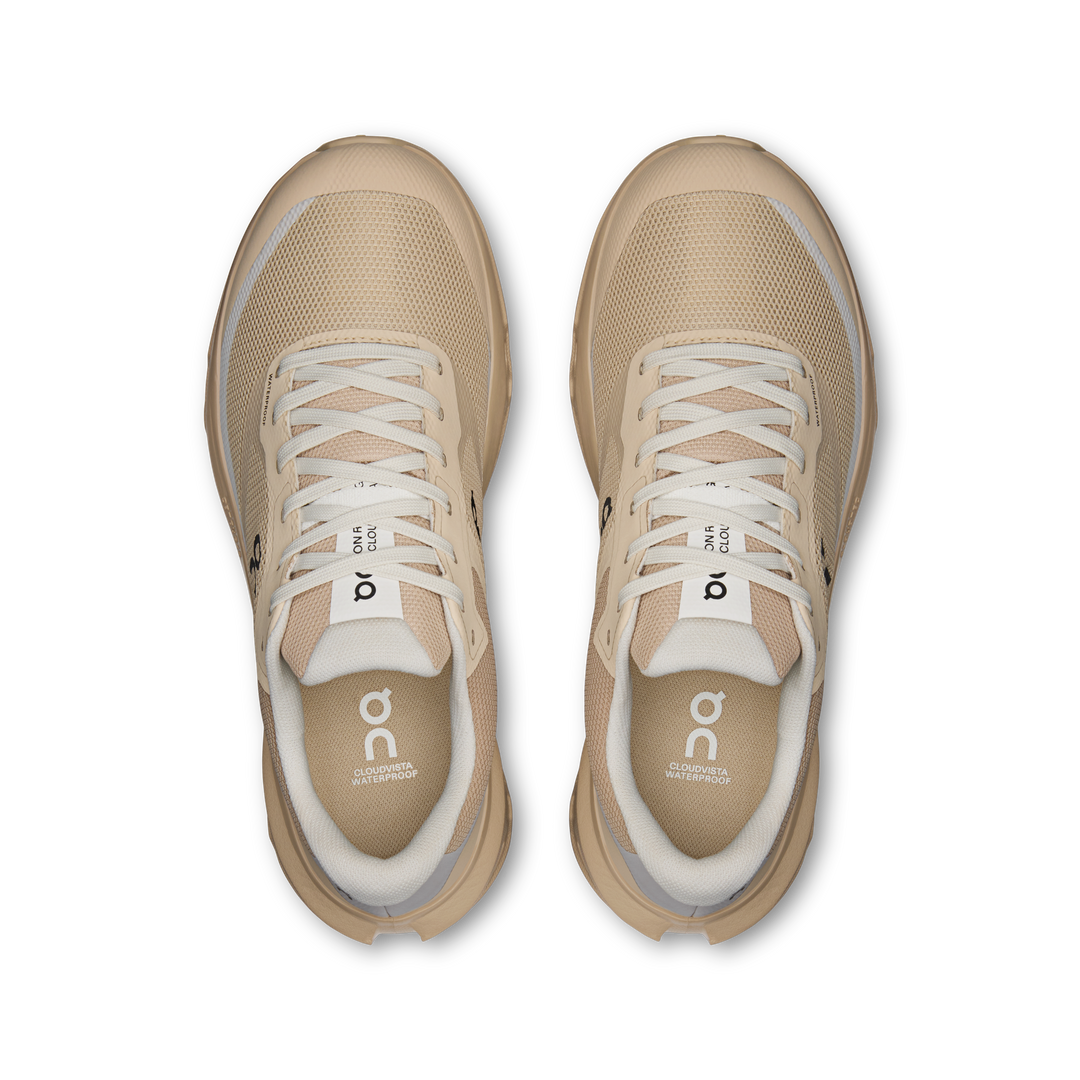 On Cloudvista 3 Waterproof – Sand / Ice (Women’s) 3WG30212675 – top view