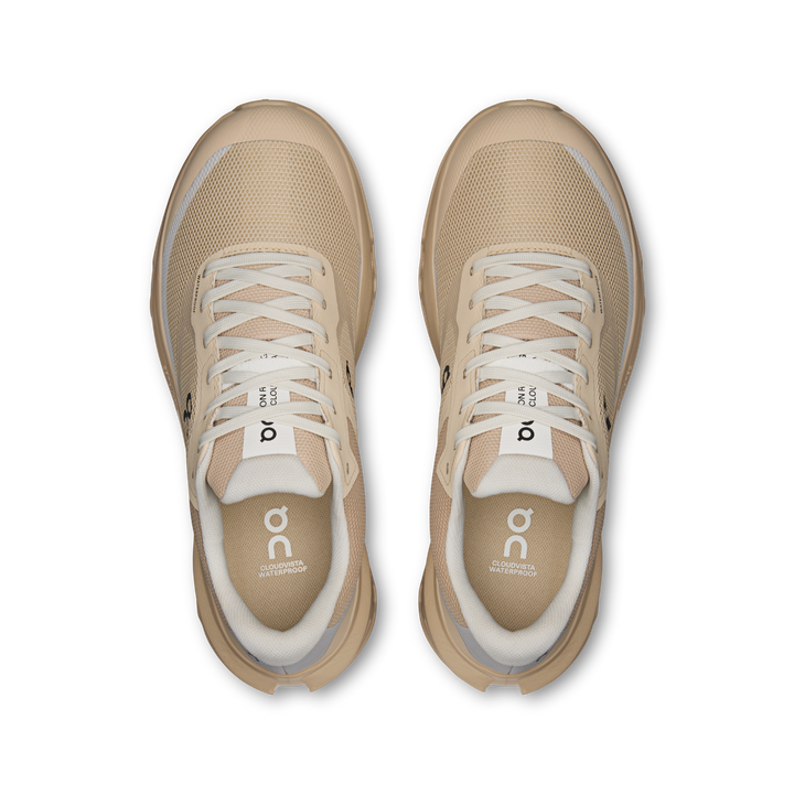 On Cloudvista 3 Waterproof – Sand / Ice (Women’s) 3WG30212675 – top view