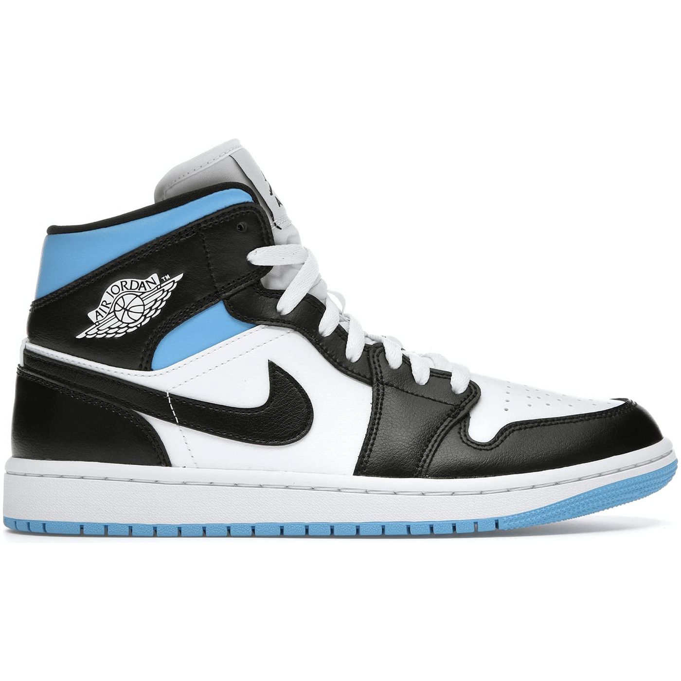 Jordan 1 Mid University Black White (W)