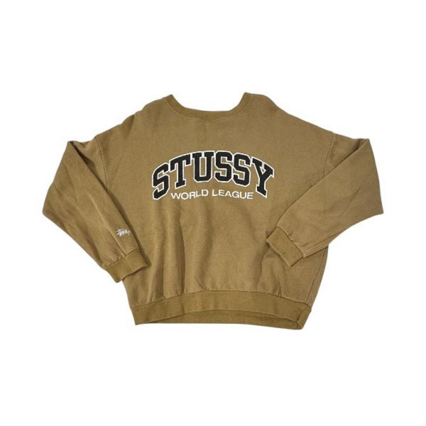 Vintage Stussy Beige Sweatshirt