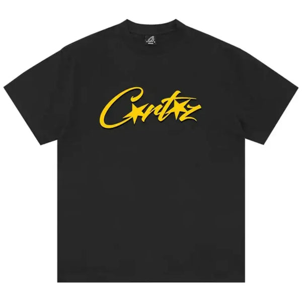 Corteiz OG Allstarz Tee Black/Yellow