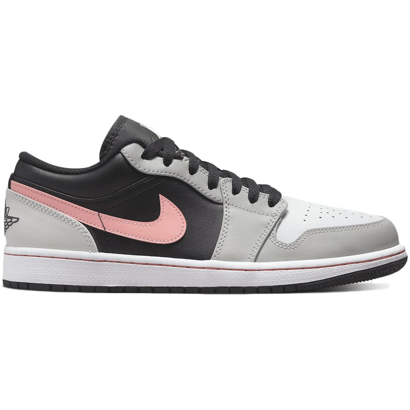 Jordan 1 Low Black Grey Pink