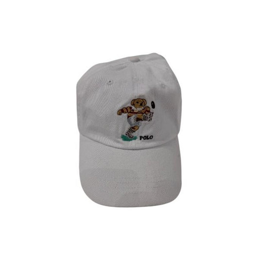 Vintage Polo Bear White Hat