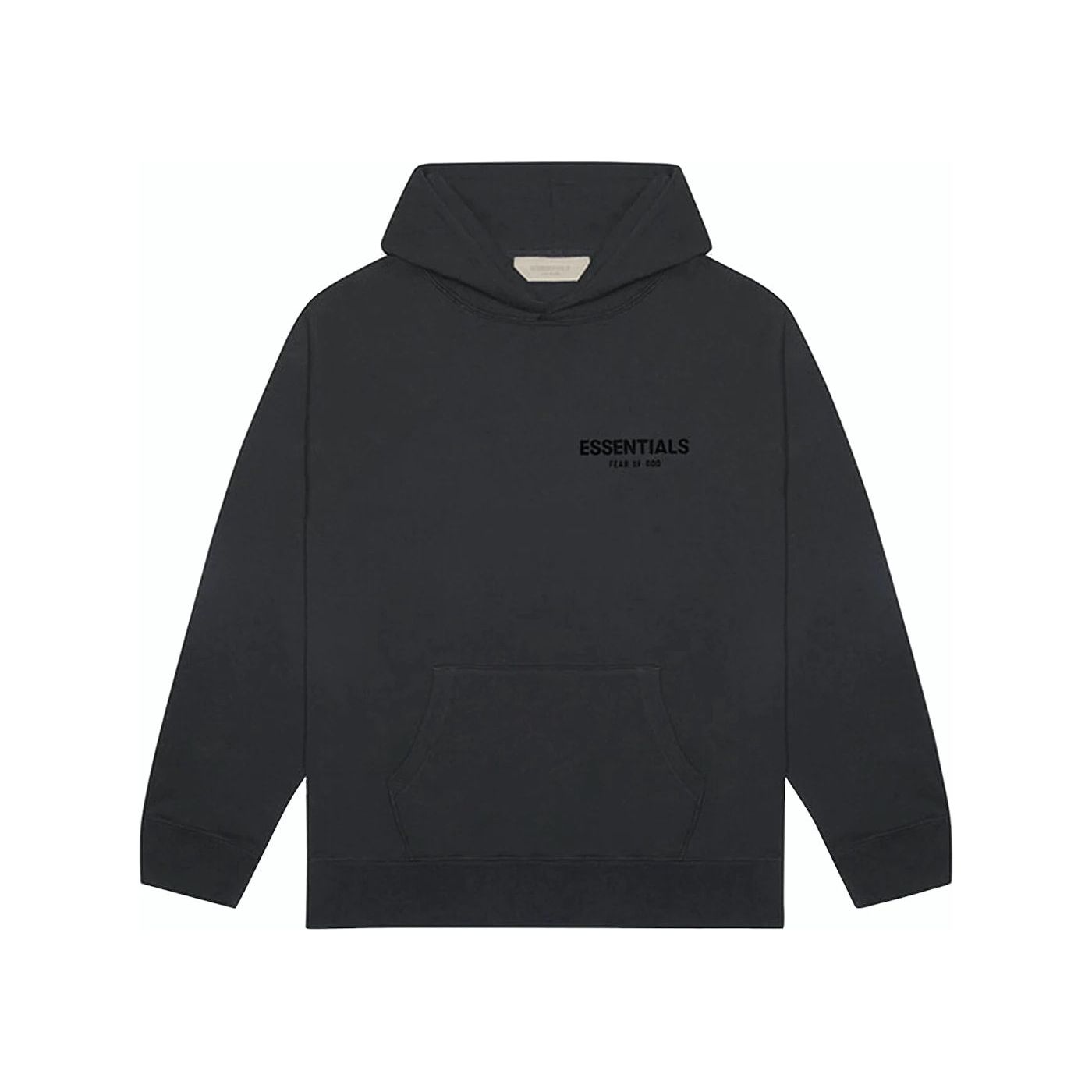 Fear of God Essentials Pullover Chest Logo Hoodie Stretch Limo/Black