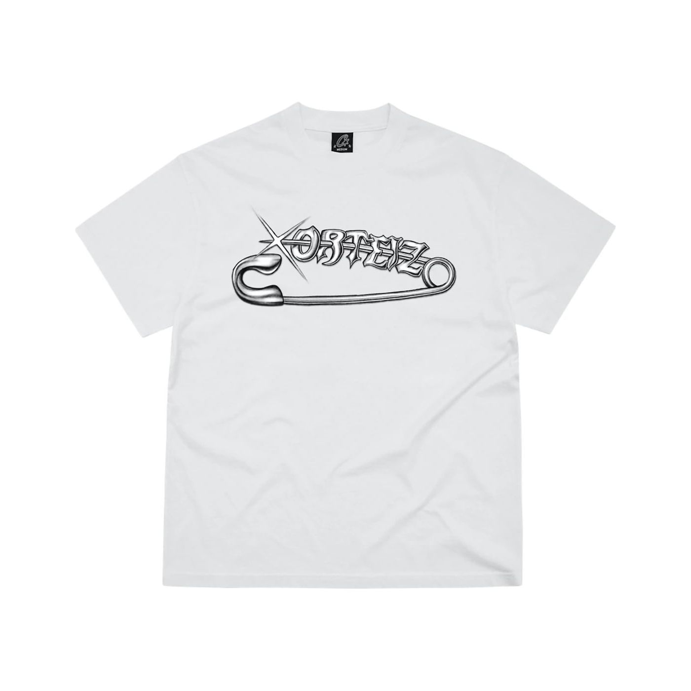 Corteiz Safety Pin Tee White