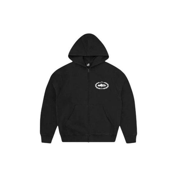 Corteiz Superior Royale Zip Hoodie Black