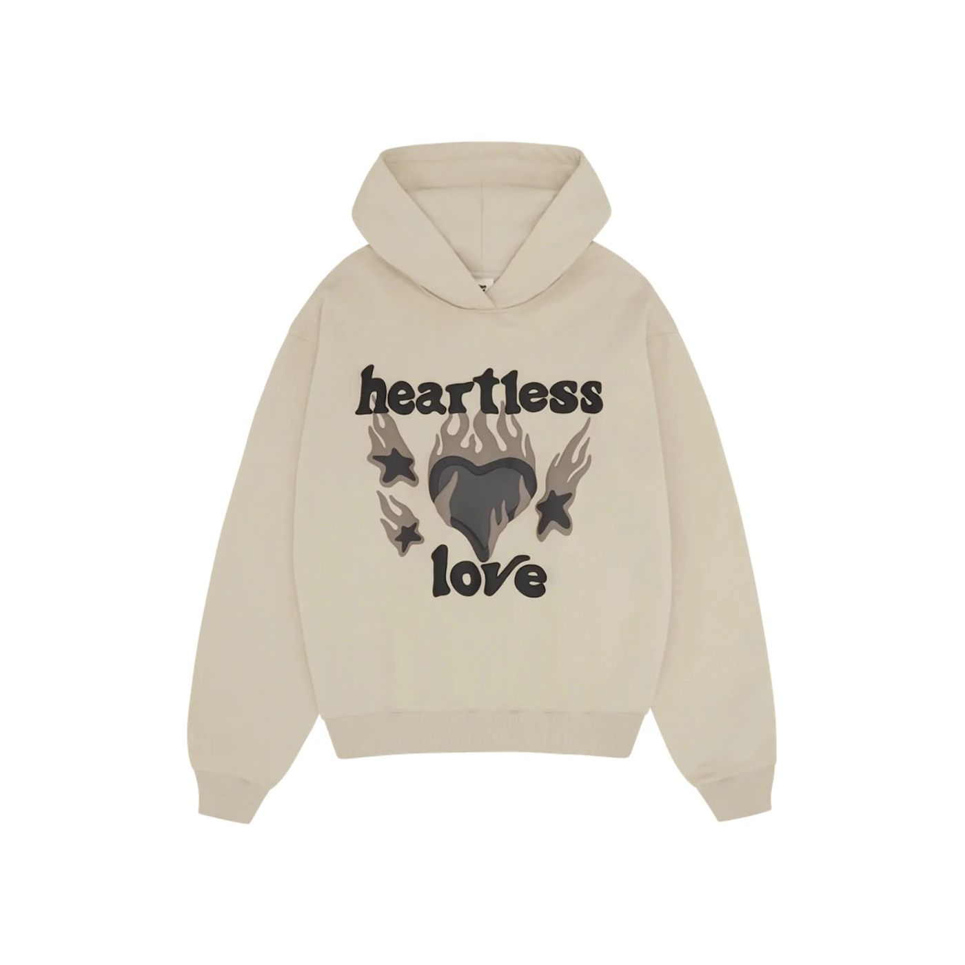 Broken Planet Heartless Love Hoodie Bone White