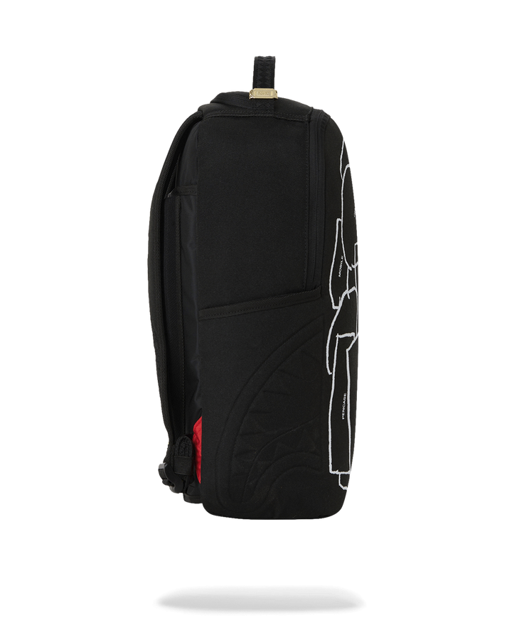 Sprayground Collaboration EMUNI Inwards Night Backpack view 4