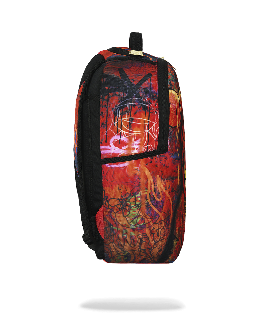 Sprayground Diablo - Mural Fire Backpack view 4