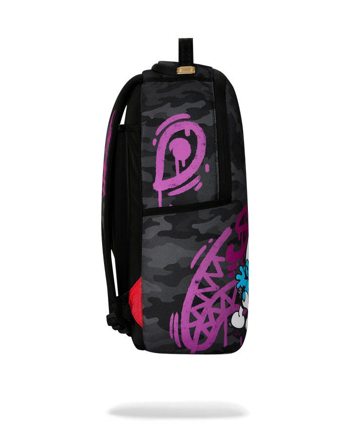 Sprayground Smurfs Shark Tag Backpack view 3