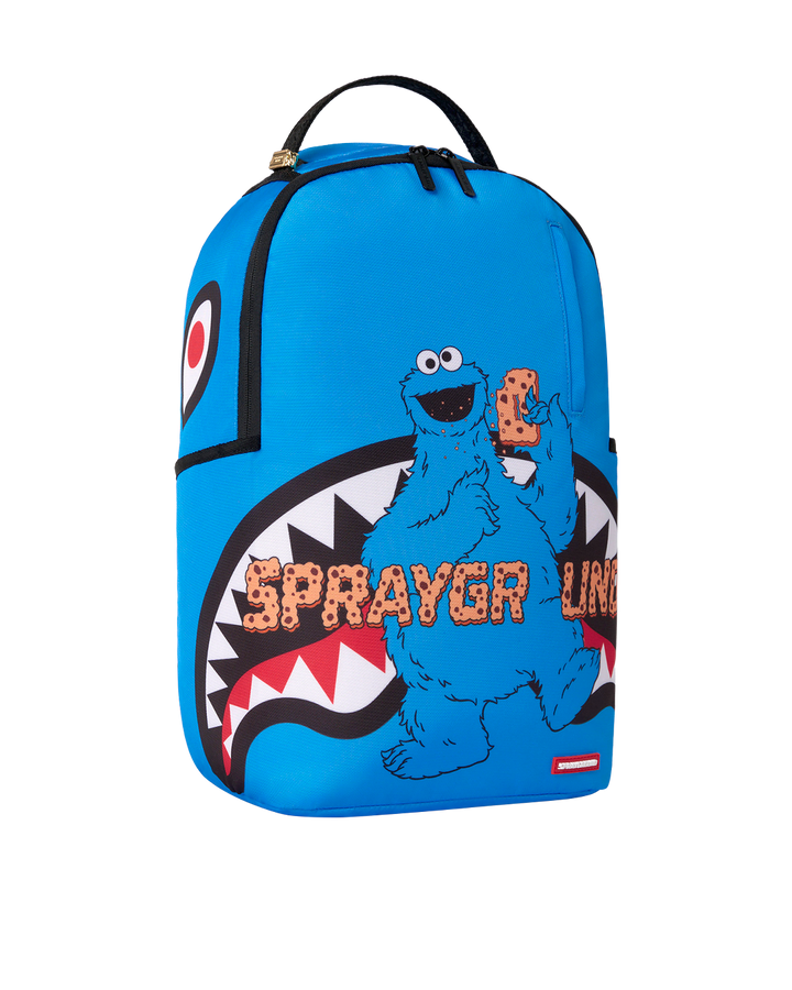Sprayground Sesame Street Cookie Monster Take A Bite Backpack view 2