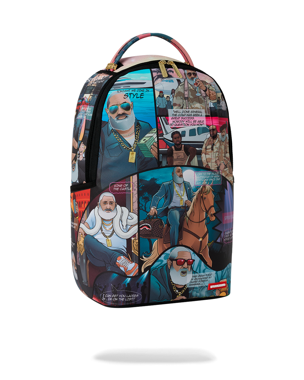 Sprayground James First Class Comic Backpack view 2