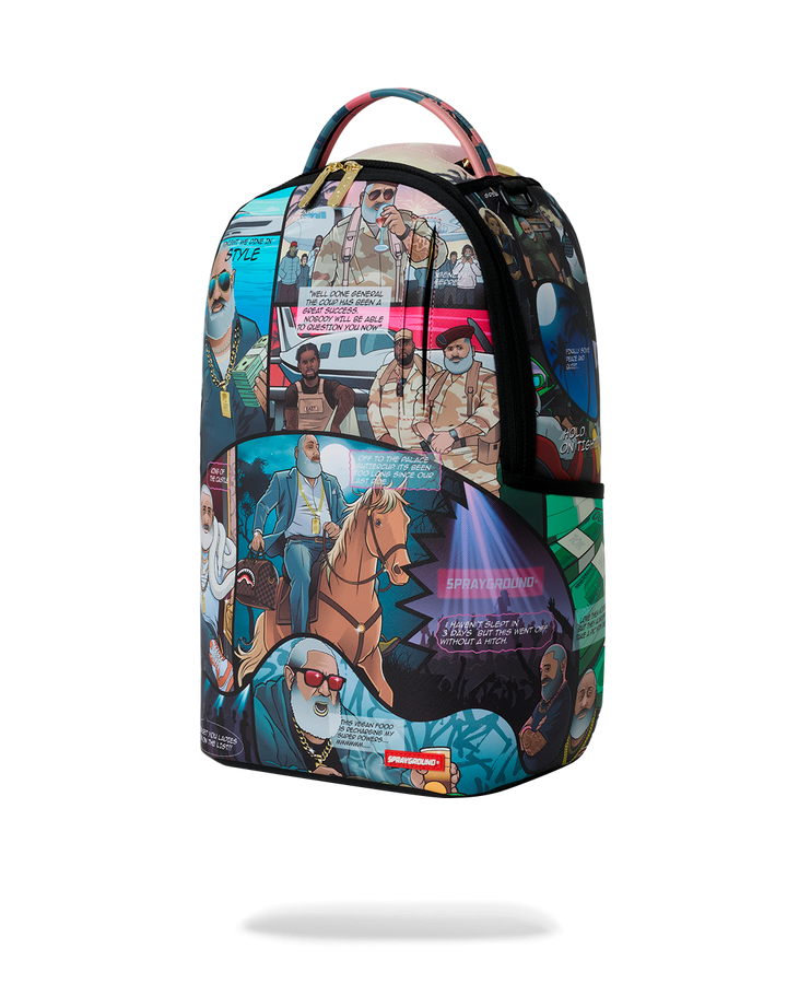 Sprayground James First Class Comic Backpack view 3