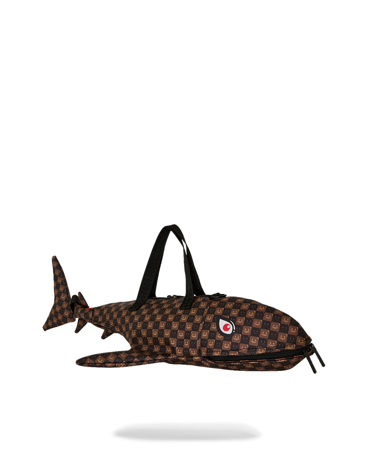 Sprayground Sharks In Paris Grin &amp; Grind Shark Duffle view 4