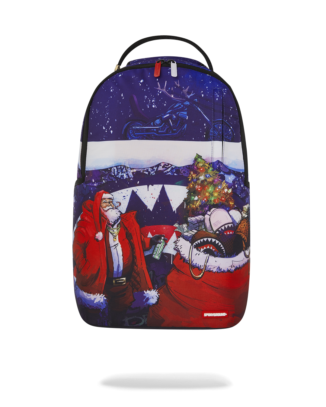 Sprayground Santa Sketchy Paint Backpack