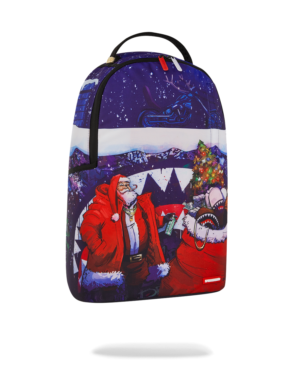 Sprayground Santa Sketchy Paint Backpack