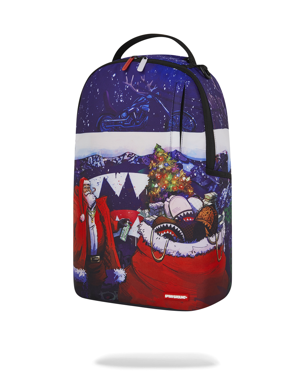 Sprayground Santa Sketchy Paint Backpack