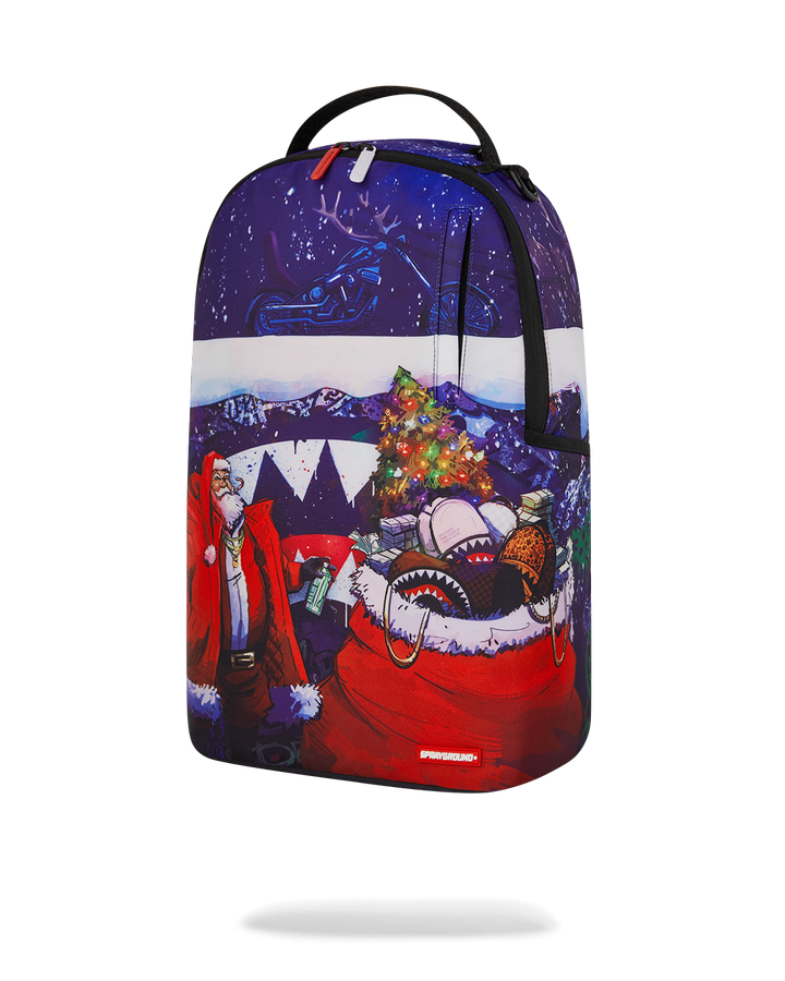 Sprayground Santa Sketchy Paint Backpack