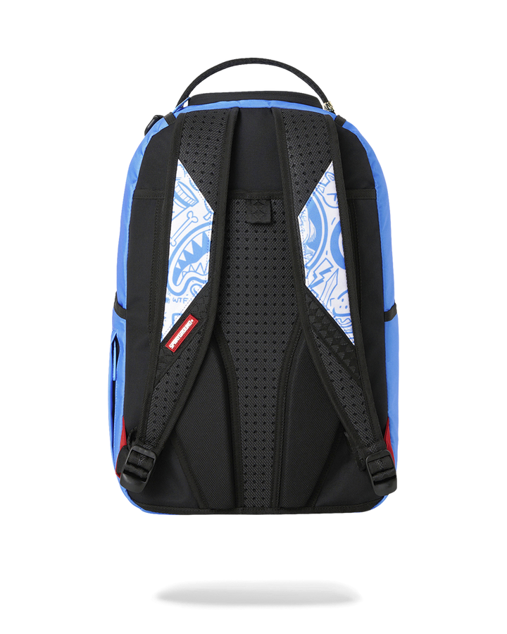 Sprayground Money Boys Color Block Doodle DLXSR Backpack
